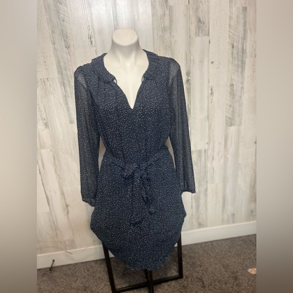 Navy blue dress